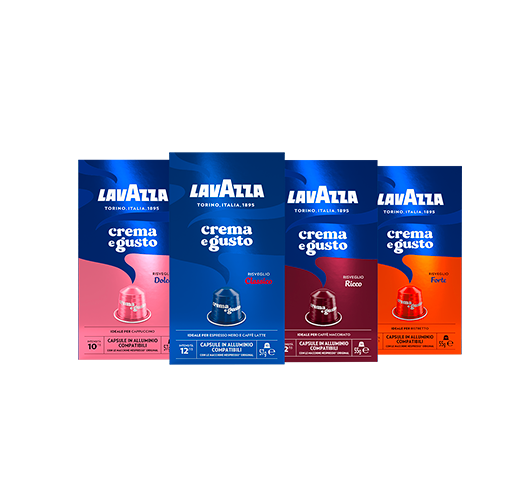Prova l’intensità e la cremosità di Lavazza Crema e Gusto