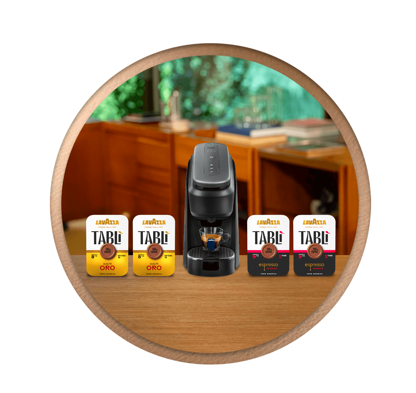 Kit Tablì: macchina e tab Qualità Oro e Espresso Classico