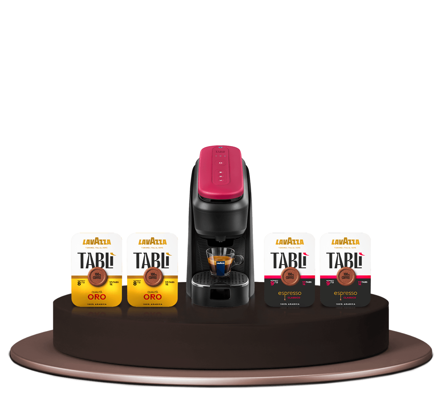 Kit Tablì: macchina e tab Qualità Oro e Espresso Classico